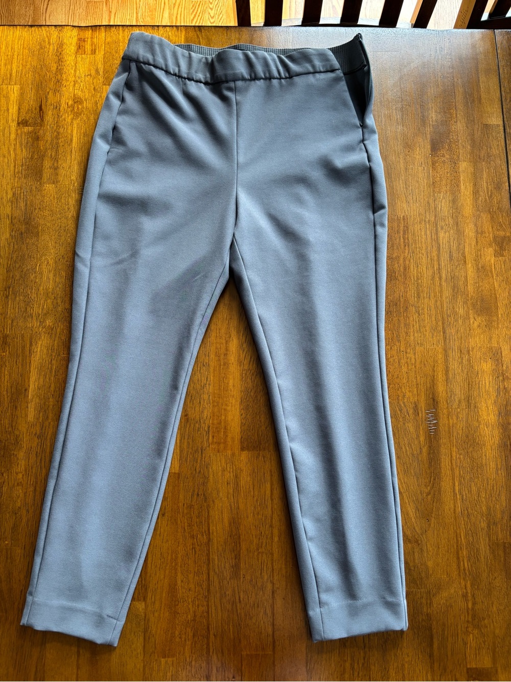 Express Super Soft Twill Skinny High Rise Pants Gray M Petite